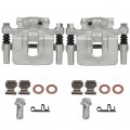 Aintier Silvery Rear Left Right 2 Brake Calipers Fit For Chrysler 200 2011 2012-2014 For Sebring 2007-2010 Dodge Avenger