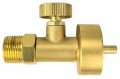 Sa Aa Propane Adaptor With Valve Cga-600 1 Lb Or4 1 Oz Tank Canister To Cga-200 Size Mc Acetylene Regulator 