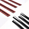 G-plus Body Side Molding Trim 1 18 Compatible With 2014-2018 Chevy Silverado Gmc Sierra Crew Cab 4pcs Black