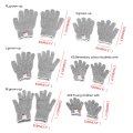 Cut Resistant Gloves Level 5 Protection Food Grade Safety For Kitchen Wood Carving And Outdoor Use Small 6 Pair Pack