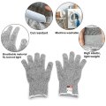 Cut Resistant Gloves Level 5 Protection Food Grade Safety For Kitchen Wood Carving And Outdoor Use Small 6 Pair Pack