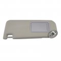 Secosautoparts Gray Left Driver Sun Visor With Mirror Compatible Toyota Camry 2012-2017