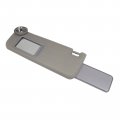 Secosautoparts Gray Left Driver Sun Visor With Mirror Compatible Toyota Camry 2012-2017