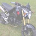 Minho Motorcycle Silver Turn Signal Holder Fit For Honda Grom Msx125 Sf 2013-2016 Fairings Kit Parts