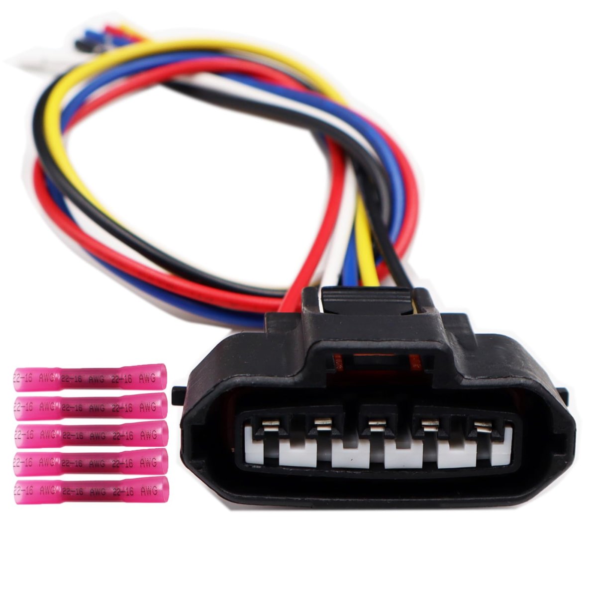 Ibvibv 5-wire Mass Air Flow Sensor Connector Plug For Chevrolet Ford Lexus Mas0245 Mas0188 245-1095