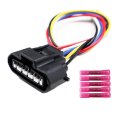 Ibvibv 5-wire Mass Air Flow Sensor Connector Plug For Chevrolet Ford Lexus Mas0245 Mas0188 245-1095