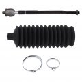 2-piece Fit 1993997 For Toyota Corolla 1996-2003 Rav4 1 Rack Pinion Steering Boot 1 Front Inner Tie Rod End