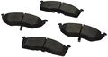 102 05910 C-tek Standard Metallic Brake Pad For Rear Position Synthetic Fiber Heat Resistant Construction 