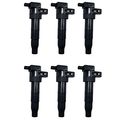 Ad Premium High Performance Ignition Coil Set 6 For Hyundai Kia 