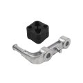 Dasbecan Rear Left Driver Side Exhaust Bracket Muffler Support Rubber Isolator Hanger Set For Ram 1500 2019-2025 Replace 