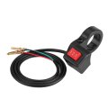 Motorcycle Handlebar Toggle Switch 3-speed Electric Push Button Control Module On-off 22mm 7 8 Inch