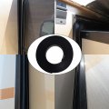Rv Slide Out Seal 3 Inch Weather Stripping Wipers With Adhesive Tape 25 Ft Truck Black Rubber Strip For Keeping Noise And