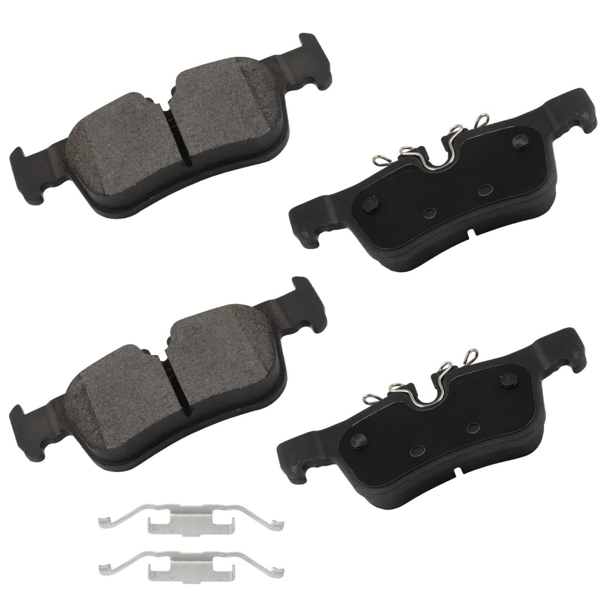 D1762 Brake Pads W Hardware Rear Disc Pad Set