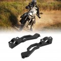 Kimiss Black Sentinel Handguard Snowmobile Mount Brackets Kit Aluminum Replacement For Polaris 600 800 850 Black  Handguards