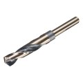 45 64 Drill Bit 1 2 Reduced Shank 3-flat M35 Cobalt 5 High-speed Steel Twist Black And Gold Finish 135a For Hard Metal 