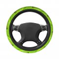 Foruidea Frog Shadow Leaf Car Steering Wheel Cover Neoprene Automotive Anti Slip And Sweat Absorption Auto Wrap Fit Most Cars