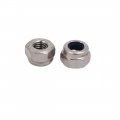 Uxcell M3 Thread Dia Stainless Steel Self-locking Nylon Insert Lock Hex Nuts 100pcs