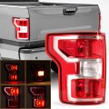 Ransoto Left Driver Side Tail Lights For 2018 2019 2020 Ford F-150 F150 Include Bulbs Replace Jl3z13405h Jl3z-13405-h 