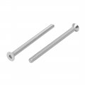 Uxcella Din7991 M3x45mm 316 Stainless Steel Flat Head Hex Socket Cap Screw Bolt 20pcs