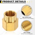 2pcs Pressure Washer Adapter M18 Female To M22 Quick Connect Fittings Brass Swivel With Sealant Tape For Power Washers Hose