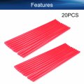 Bettomshin 20pcs Hot Glue Sticks Mini Size 9 84 Long X 0 28 Dia Eva Adhesive For Diy Arts Crafts General Repair And Gluing