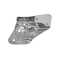 Starter Shield For Jeep Liberty 2005 2006 2007 Part Number 56044116ae Black Standard Replacement 