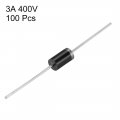 Uxcell 1n5404 Rectifier Diode 3a 400v Electronic Silicon Diodes 100pcs