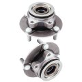 Wheel Hub Bearings Front Compatible For Cube 1 8l 2009-2014 With Oe Ha590379 Pack Of 2 