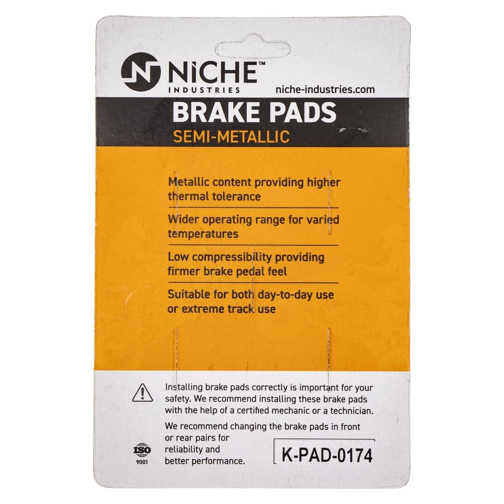 Niche Front Brake Rotor Pad Semi Metallic Kit For Bmw 34118534183 34117671780 34117660448 34117711428 34118526575
