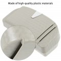 Wakauto 2 Pieces Car Glasses Holder Storage Box Clip For Ticket Over Sunglasses Sun Visor Shade Plastic Container