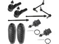 Ball Joint Sway Bar Link Tie Rod End Kit 10 Piece Set For 2005-2010 Chrysler 300 Rwd