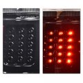 G-plus Led Rear Tail Lights Compatible With Ford F150 2009-2014 Pickup Clear Lens Black Housing Bl3z13405b Bl3z13404b