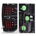 G-plus Led Rear Tail Lights Compatible With Ford F150 2009-2014 Pickup Clear Lens Black Housing Bl3z13405b Bl3z13404b