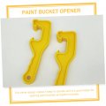 Gatuida 30 Pcs Decapper Bucket Pail Opener Chemical Lid Remover Professional Gallon Barrel For Removal Paint Plastic Major Can