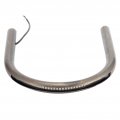 Rear Seat Loop Motorcycle Tail Hoop Frame For Cafe Racer Style Flat Pipe Tube Fit Honda With Brake Turn Signal Light 210mm 8 