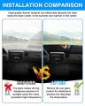 Dashboard Cover Mat For 1987 1988 1989 1990 1991 Ford F150 F250 F350 Bronco Uv Rays Protector And Glare Reducer Dash
