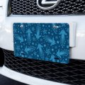 Wonder Woman Movie Blue Pattern Novelty Metal Vanity Tag License Plate