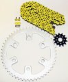 Fits Honda Crf250r Crf250x Yellow Chain And Sprocket 14 48 116l