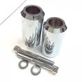 Xkh Replacement Of Motorcycle Frame Slider Crash Protector For 2002 2003 Yzf R1r1 Yzf Chromed By
