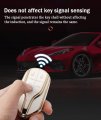 Ontto Car Key Cover Soft Tpu Case Full Protrotection Fit For Maserati Ghibli Levante Quattroporte Black