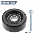 X Autohaux Lfh115940a Car Accessory Drive Belt Idler Pulley Guide Deflection For Mazda 3 2l007-2013 3 2 5l 2010-2012