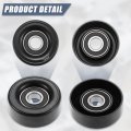X Autohaux Lfh115940a Car Accessory Drive Belt Idler Pulley Guide Deflection For Mazda 3 2l007-2013 3 2 5l 2010-2012