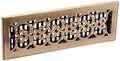 Decor Grates Sph414-a 4-inch By 14-inch Scroll Floor Register Antique Brass 