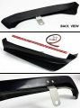 Fits For 2015-2018 Subaru Wrx Sti 2pc Style Rear Bumper Aero Side Aprons Caps