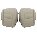 Front Driver And Passenger Side Bottom Non Perforated Leather Replacement Seat Covers Tan For Jeep Grand Cherokee 2011 2016 
