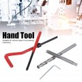 25pcs M7 Thread Repair Kit Helicoil Helicoilmetal Insert Set With Transparent Plastic Box For Processing Common Steel Materials