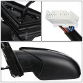 Ki1320224 Factory Style Driver Left Side Mirror Manual Folding Power Adjust Heated Glass Turn Signal Blind Spot Detection