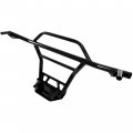 Kuafu Front Bumper Brush Guard Compatible With 2009-2020 Polaris Rzr 170 Replacement For Powder Coated Black Steel