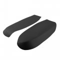 A Absopro Car Front Door Panel Armrest Cover Interior Trims For Acura Rdx 2007-2012 Black 1 Pair 