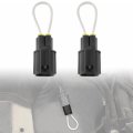 Utv Seat Belt Bypass For Cfmoto Zforce 950 Override Harness Switch Connector Jumper Plug Ho Sport 2023 Accessories 2 Pieces 